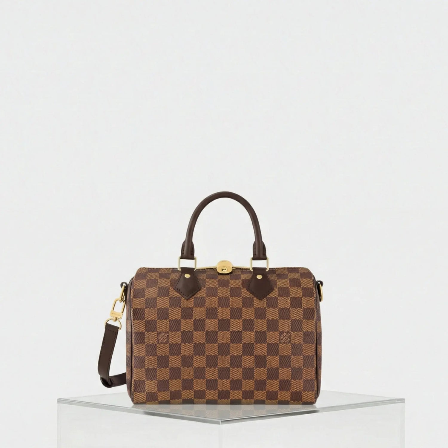 Louis Vuitton Speedy Bandouliere 25 Damier Ebene, Front