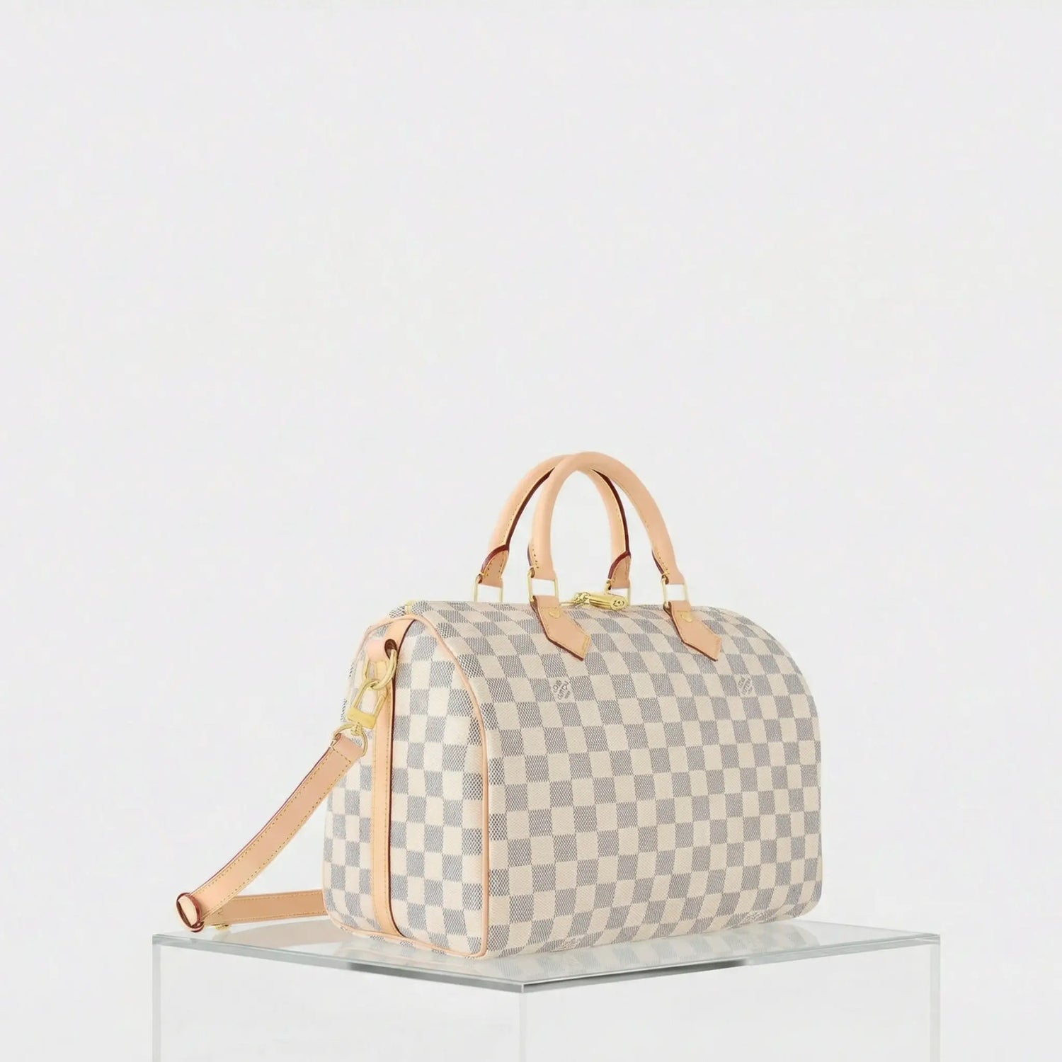 Louis Vuitton Speedy Bandouliere 30 Damier Azur, Side
