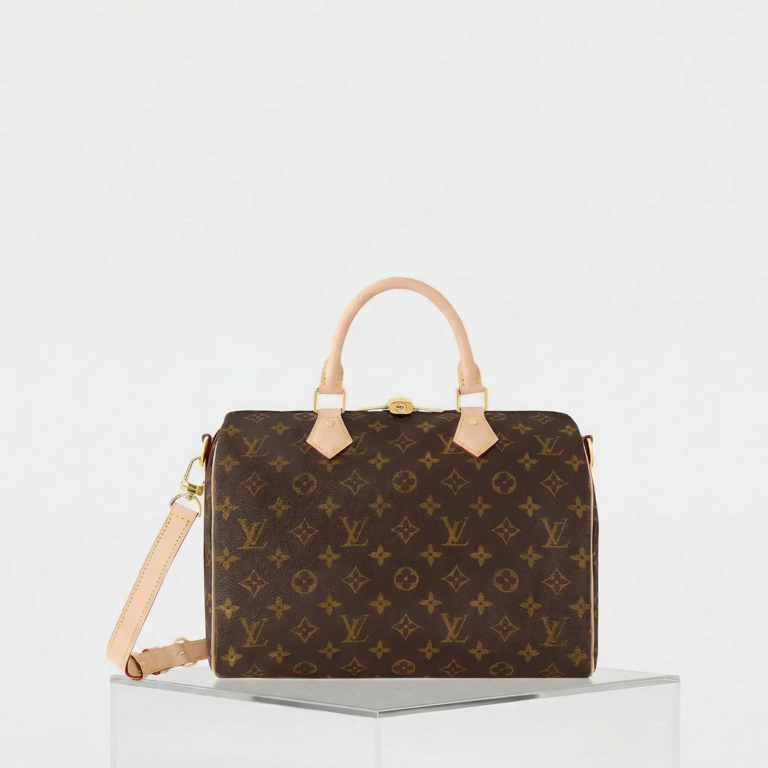 Louis Vuitton Speedy Bandouliere 30 Monogram Canvas, Front