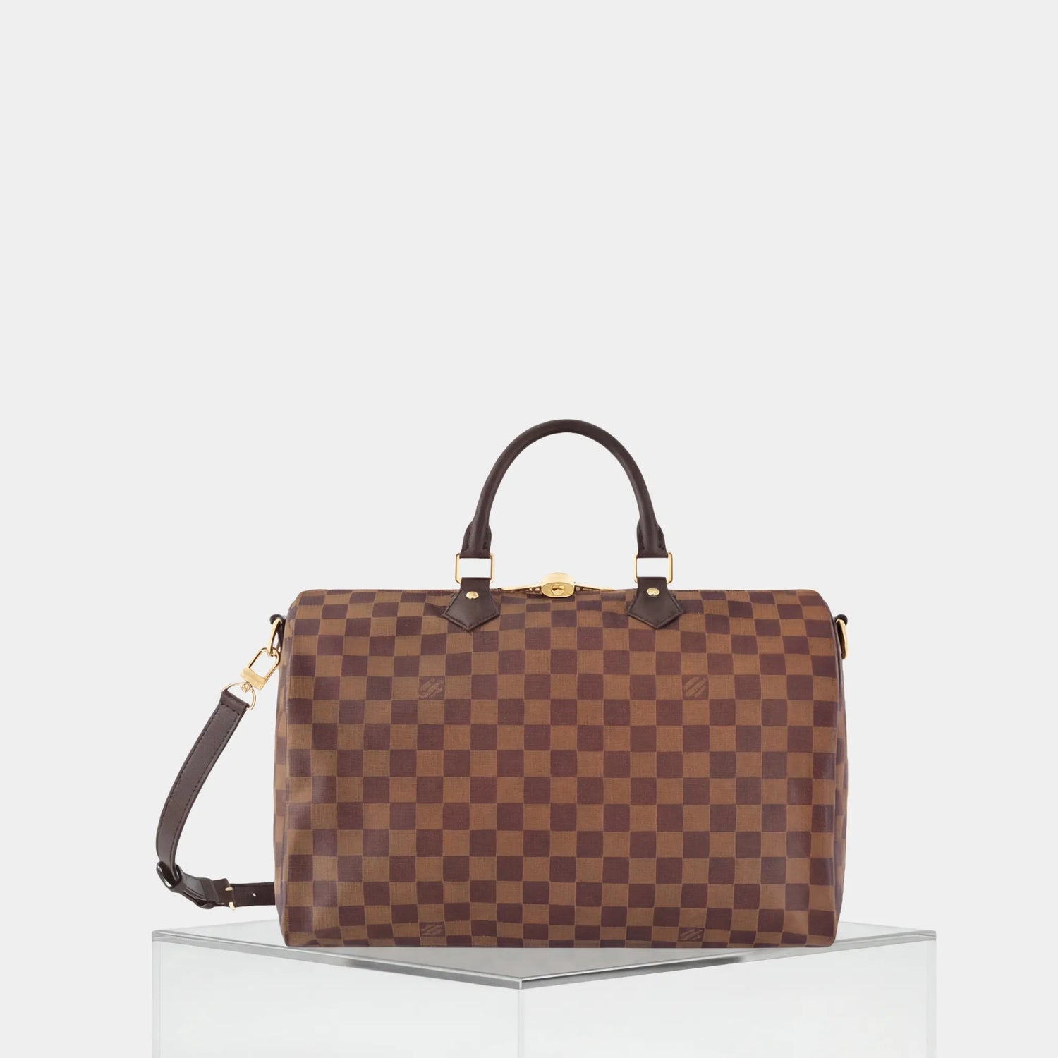 Louis Vuitton Speedy Bandouliere 35 Damier Ebene, Front