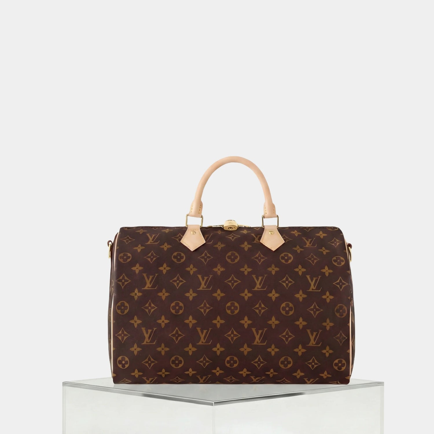 Louis Vuitton Speedy Bandouliere 35 Monogram Canvas, Back