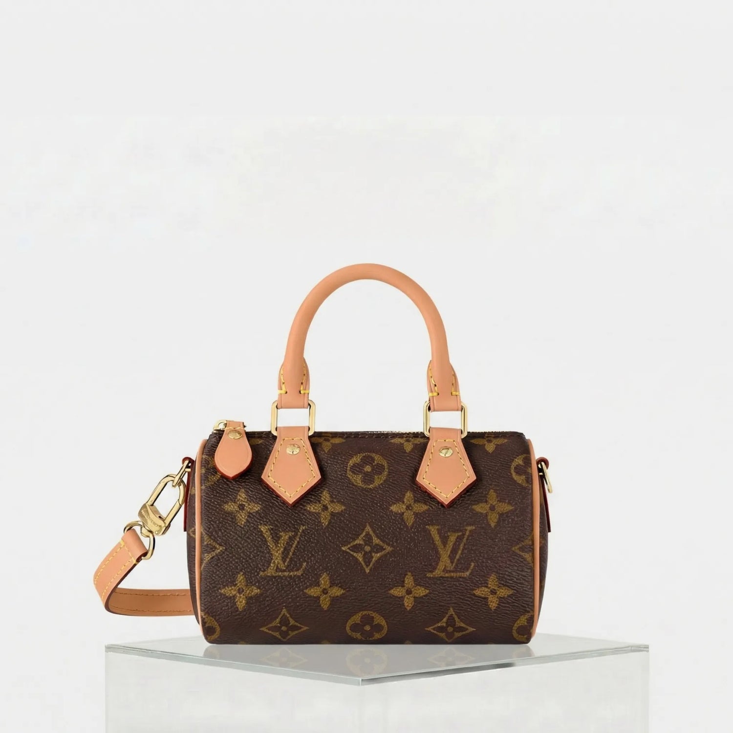 Louis Vuitton Speedy Nano Handbag Monogram Canvas, Front