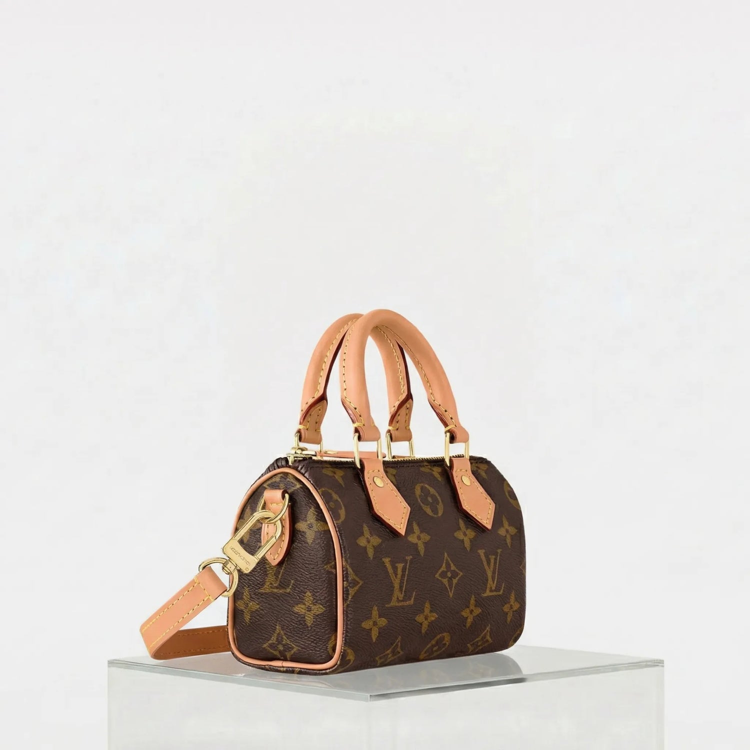 Louis Vuitton Speedy Nano Handbag Monogram Canvas, Side