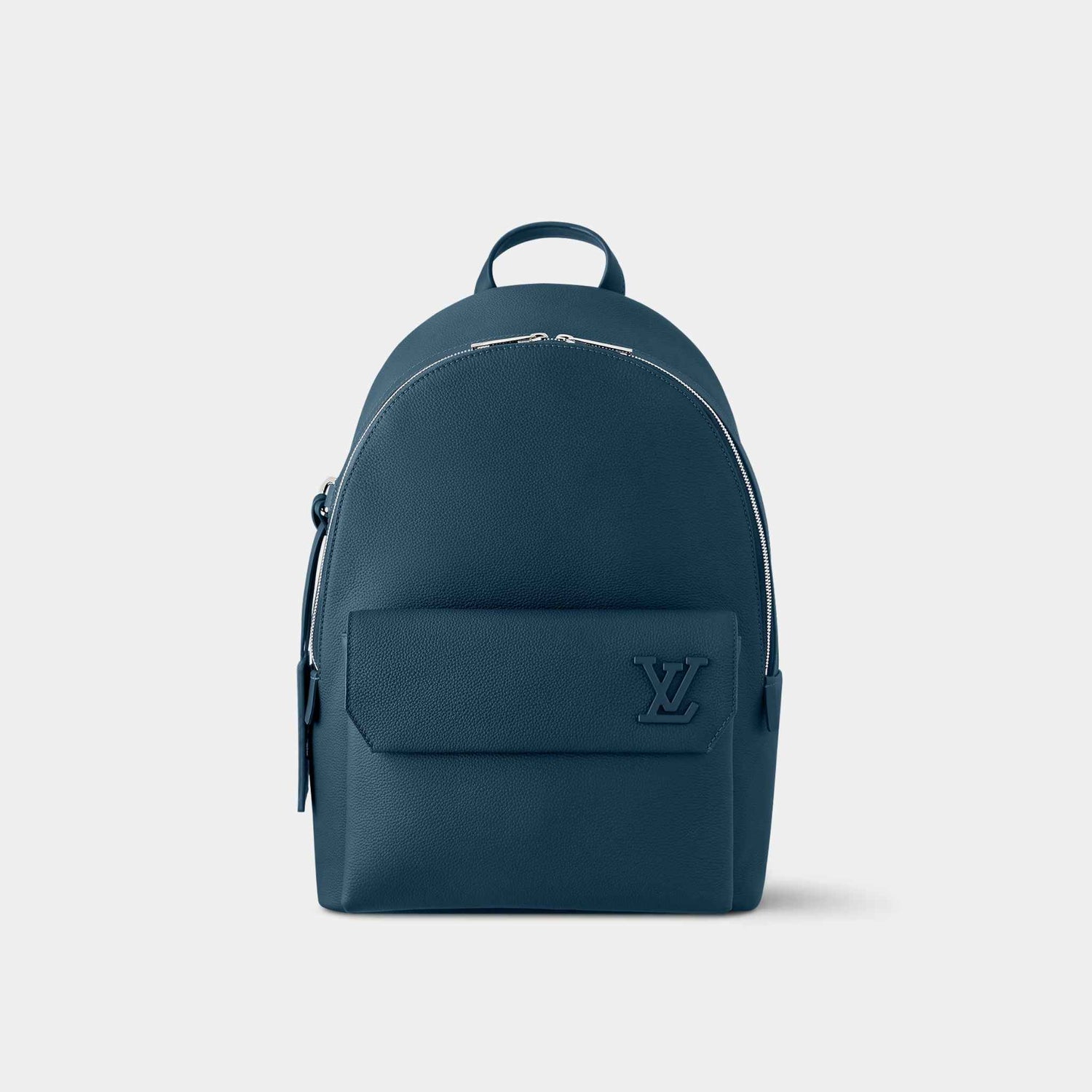 Louis Vuitton Takeoff Backpack, Bleu Antlantique, Front