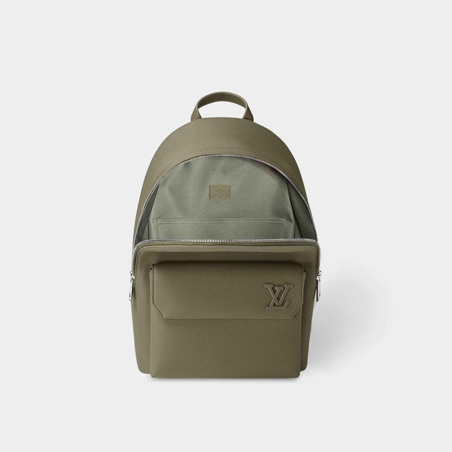 Louis Vuitton Takeoff Backpack, Kaki, Inside