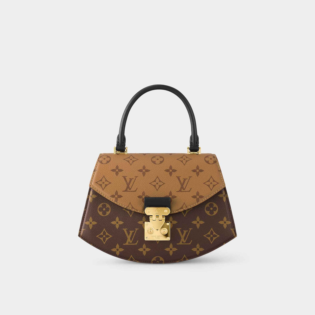 Louis Vuitton Tilsitt Handbag Monogram and Monogram Reverse Canvas, Front