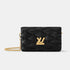 Louis Vuitton Wallet On Chain GO-14 Black Handbag, Front