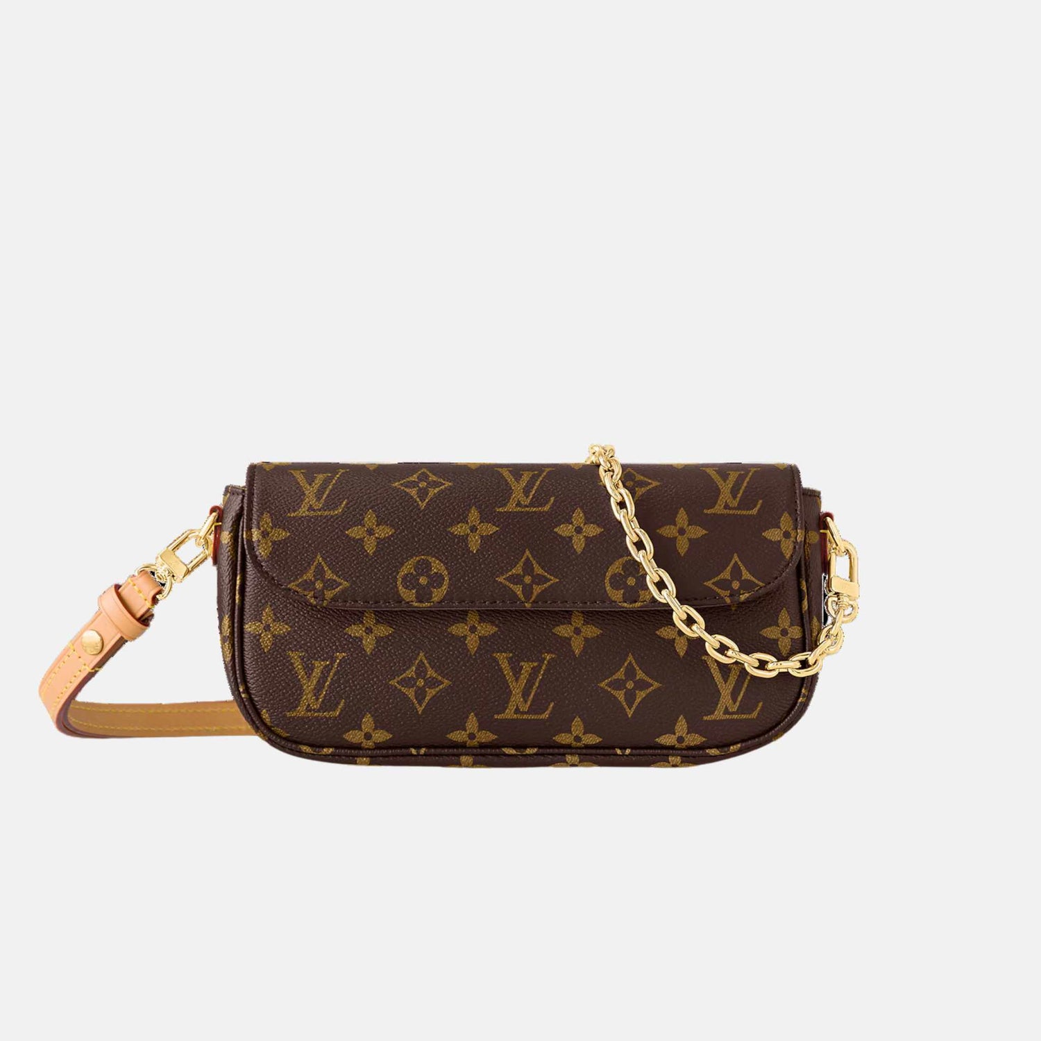 Louis Vuitton Wallet On Chain Ivy Handbag Monogram Canvas, Front