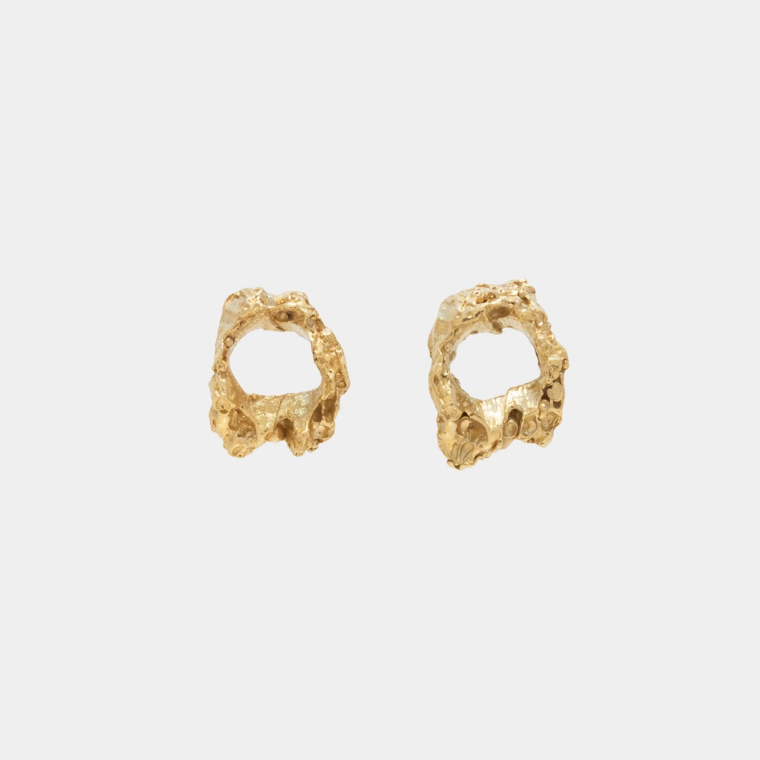 Loveness Lee Cea Earrings, Gold, Side