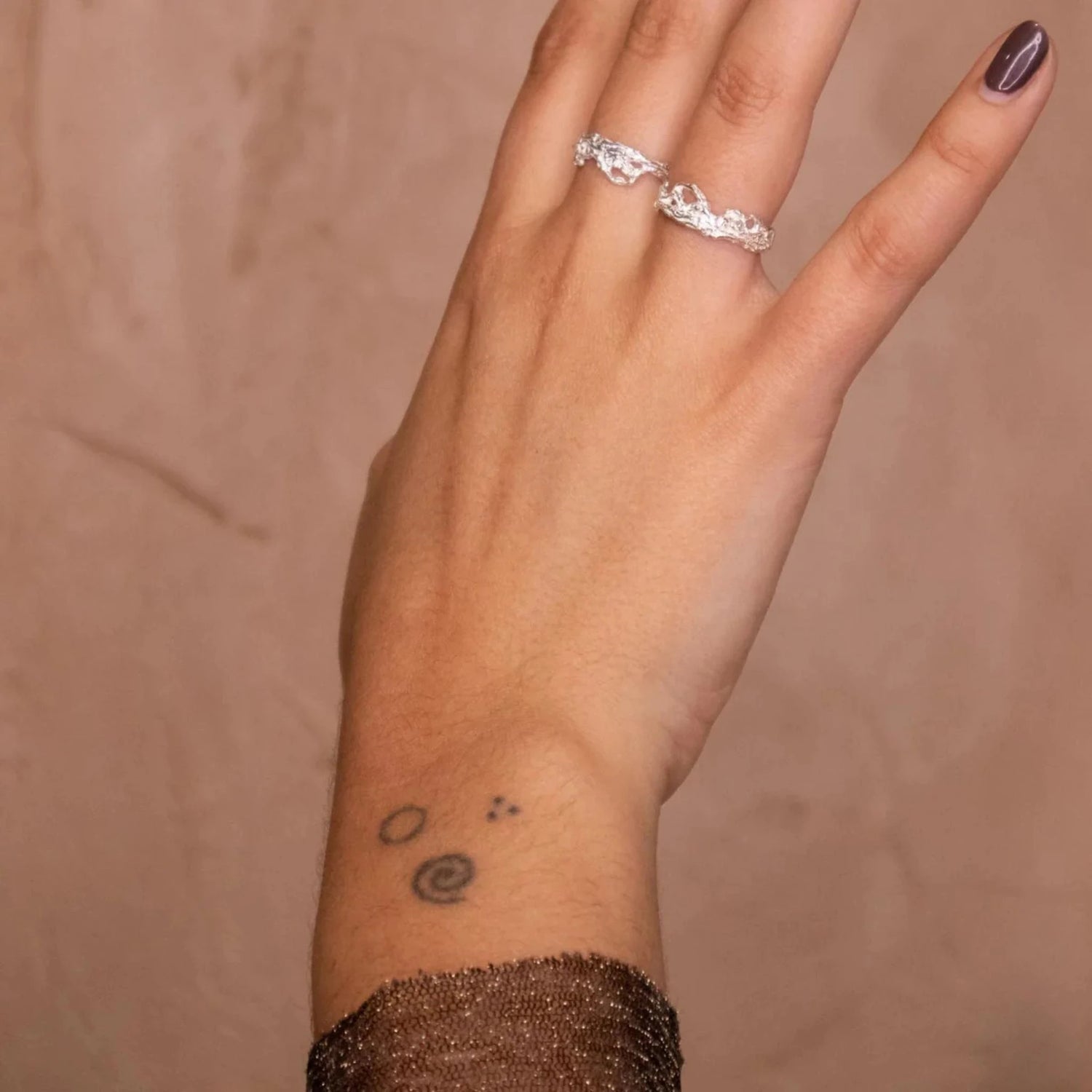 Loveness Lee Cylindro Ring, Silver , Model