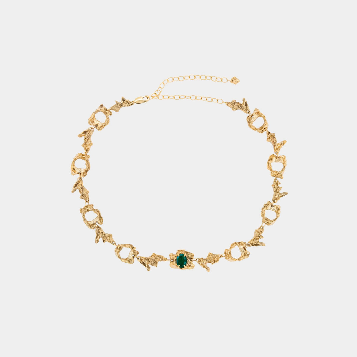 Eryngii Emerald Necklace