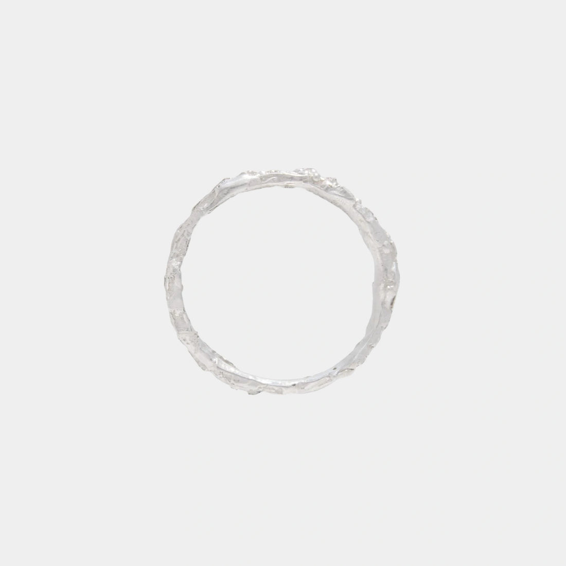 Loveness Lee Euly Silver Ring, Top