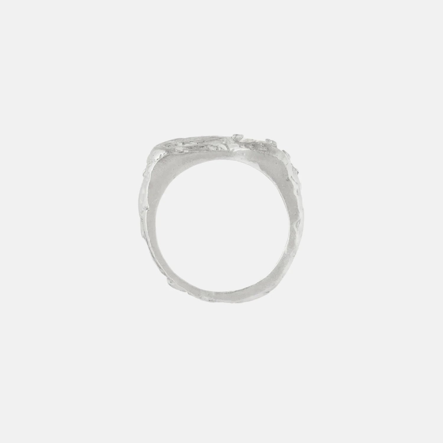 Loveness Lee Kai Argenti Recycled Silver Ring, Side