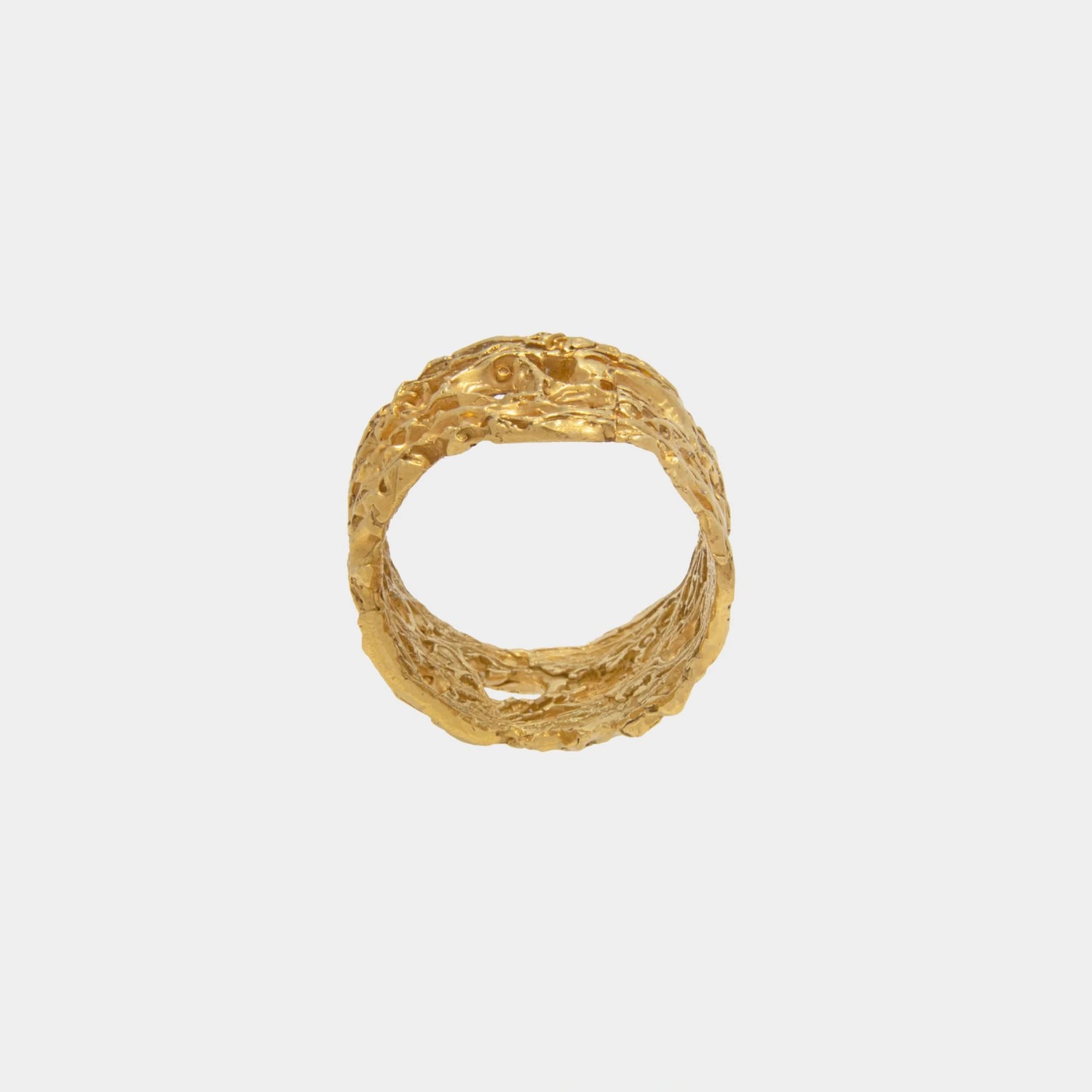 Loveness Lee Piloso Ring, 18k Gold Top