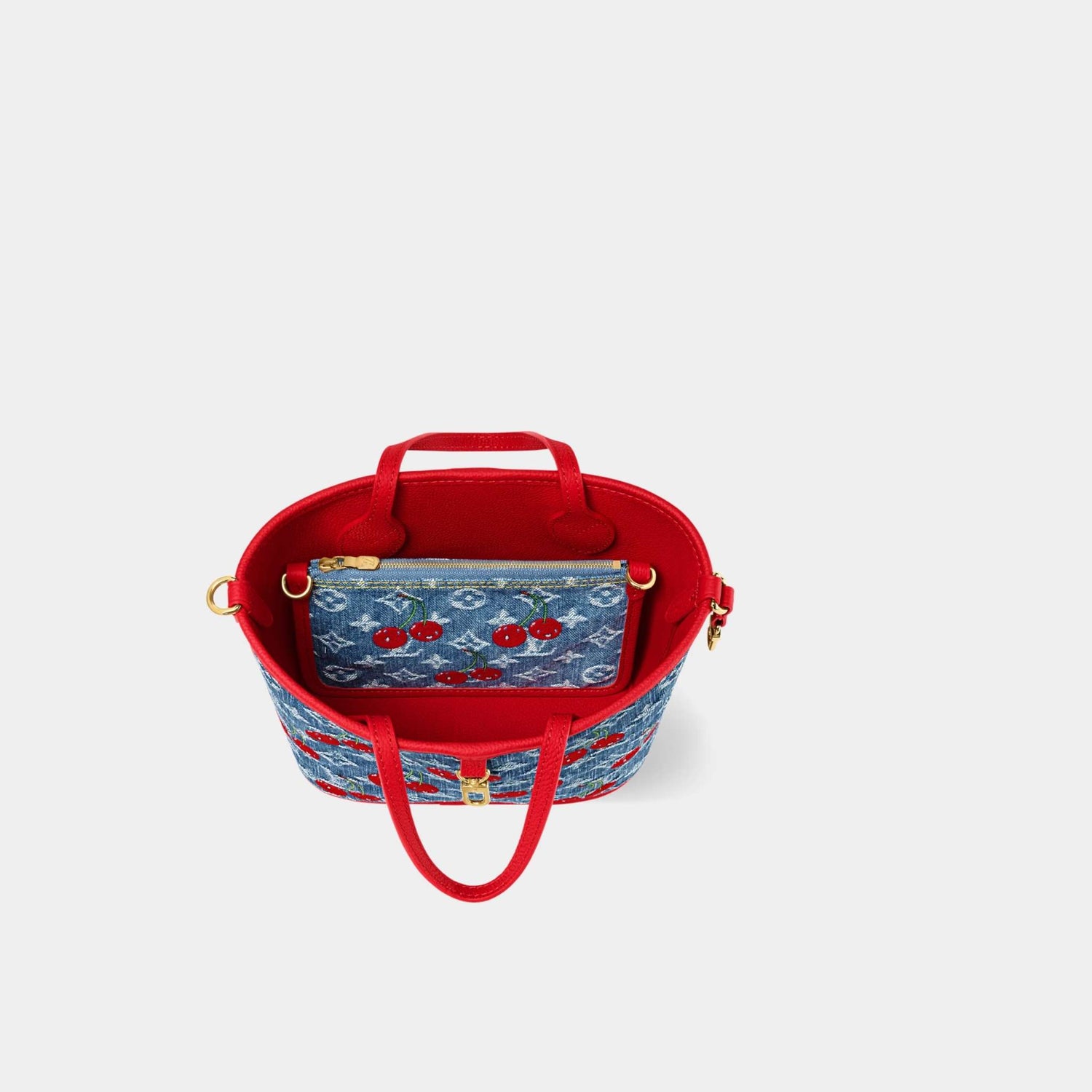 LV x TM Neverfull Inside Out BB Bag, Inside