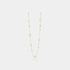  Magic Alhambra Long Necklace 16 Motifs Yellow Gold Mother Of Pearl, Front