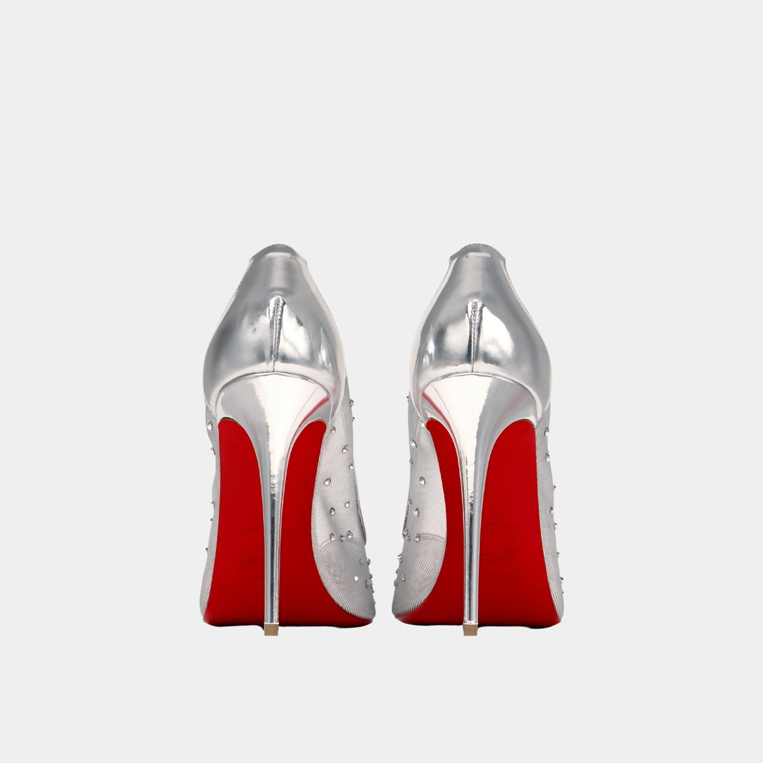 Bridiela Una Strass Pump Mesh with Calf Leather