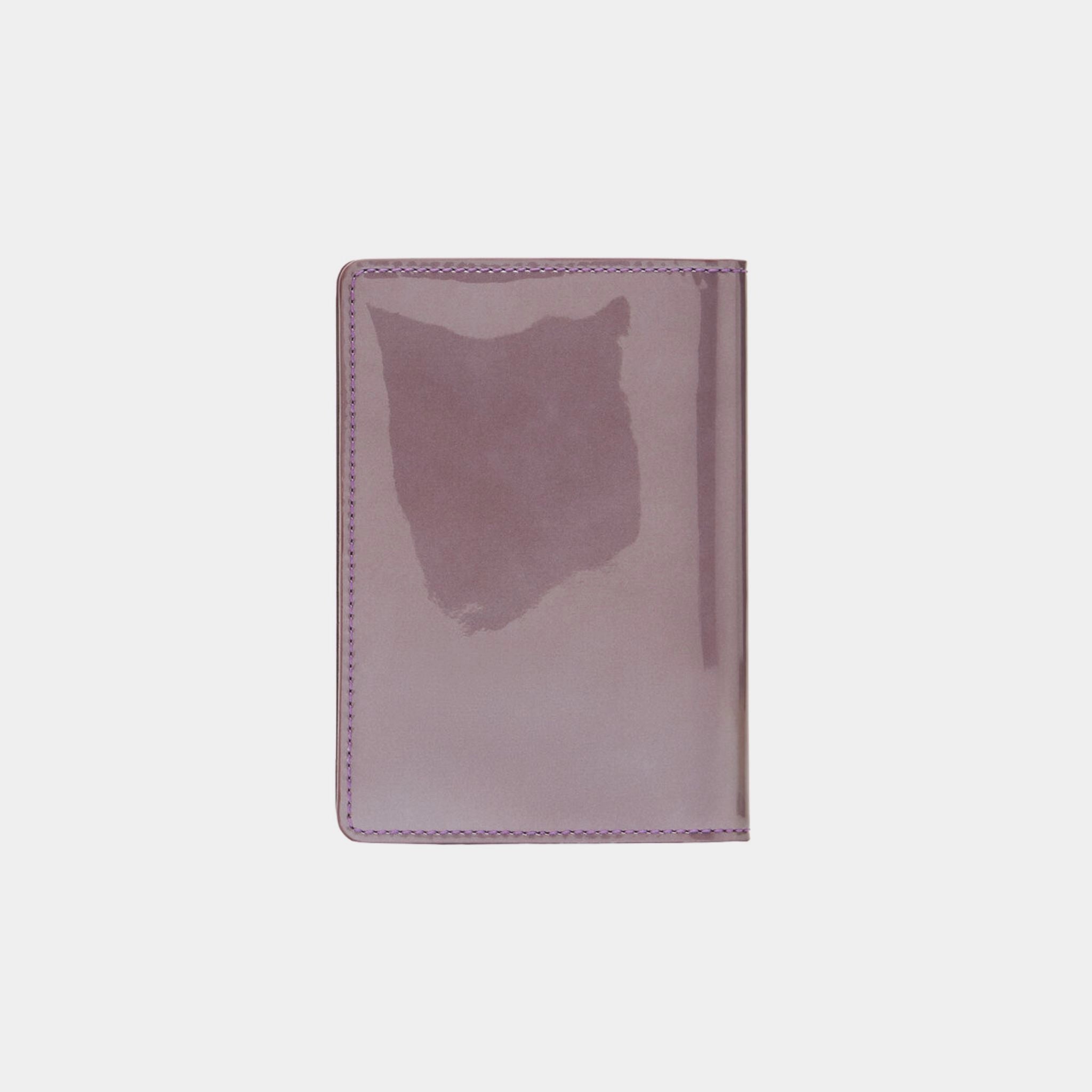 Maison Margiela Passport holder With Four Stitches, pink , Back 