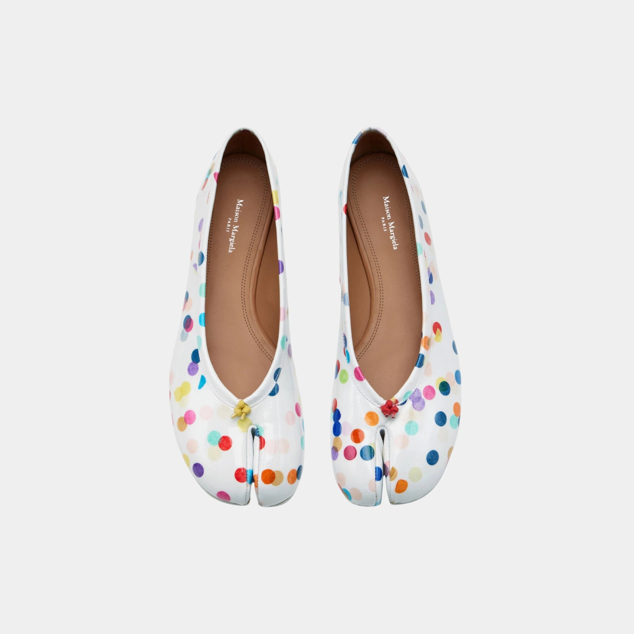 Tabi Ballerina Printed with Confetti Dots