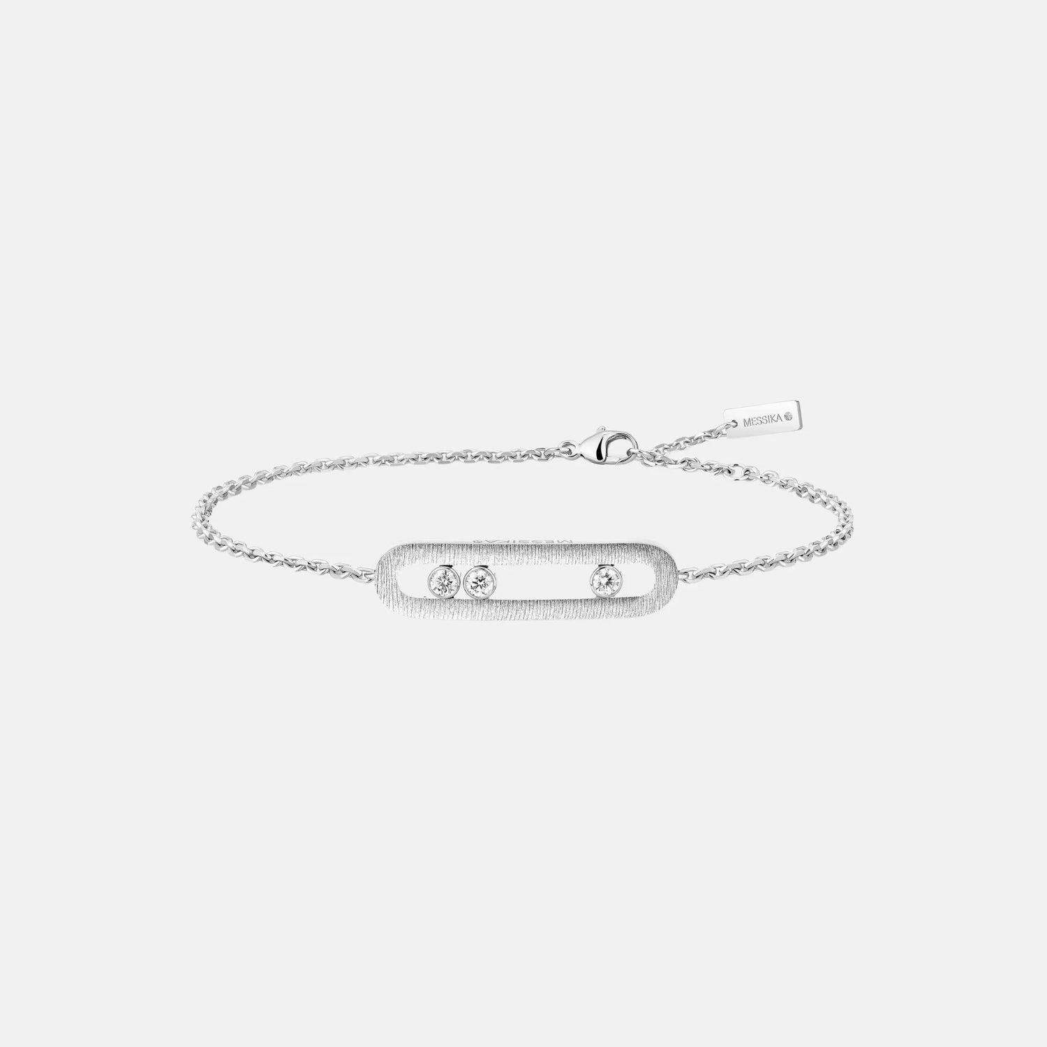 Messika Move Classique Cisele Diamond Bracelet, White Gold