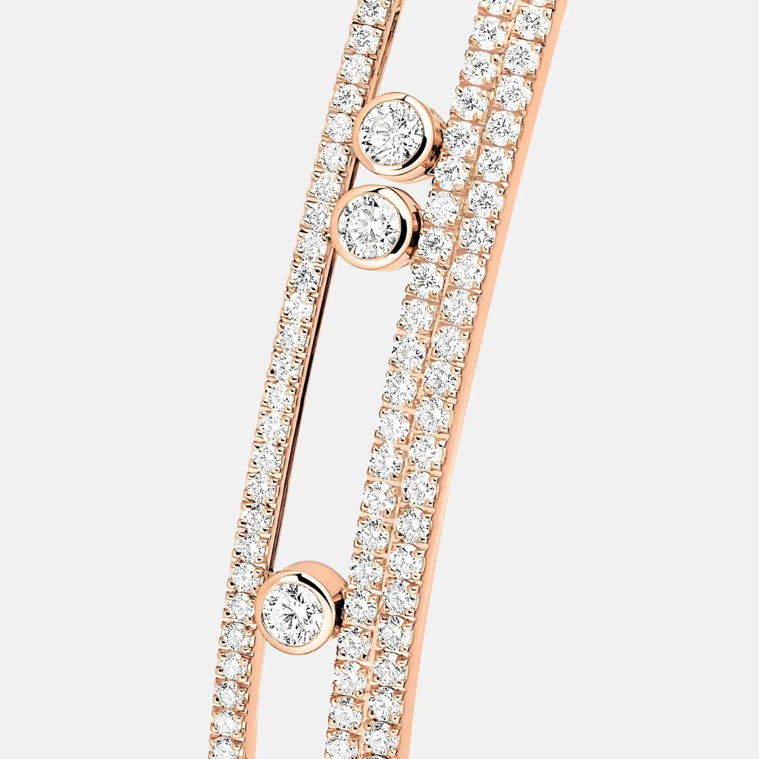 Move Romane Pave Bangle Gold Diamond Bracelet