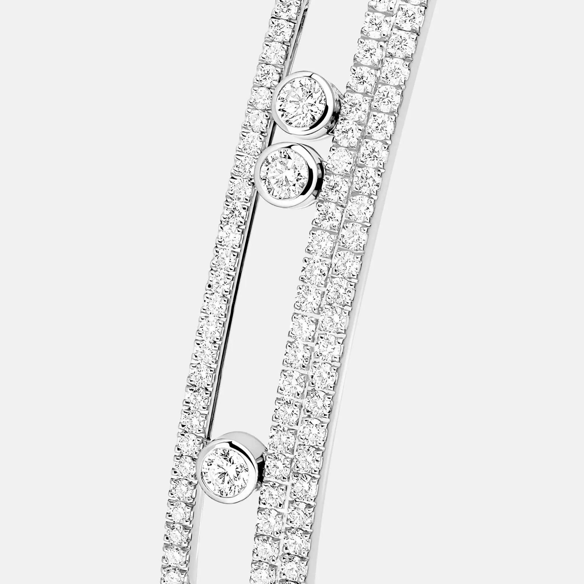 Move Romane Pave Bangle Gold Diamond Bracelet