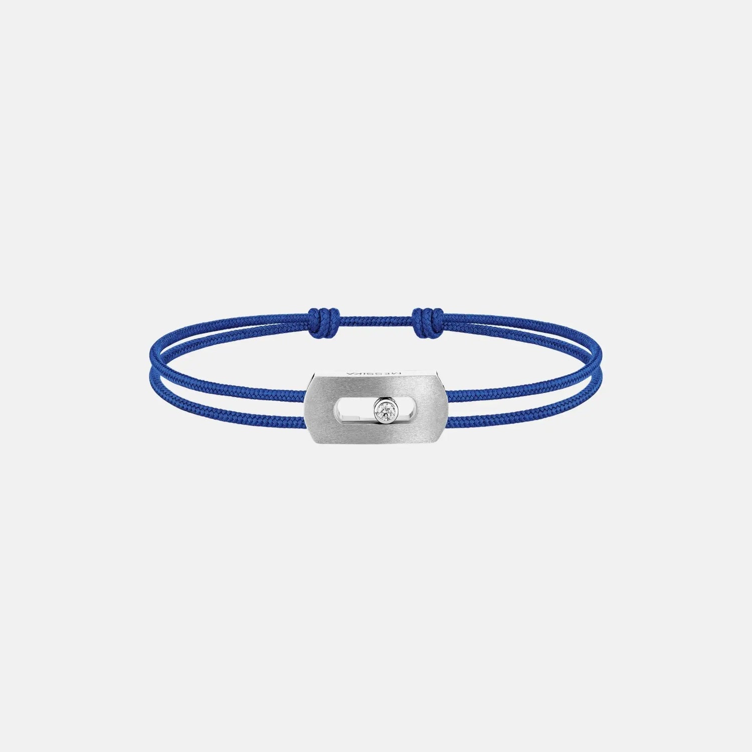 Move Titanium Natural Cord Diamond Bracelet