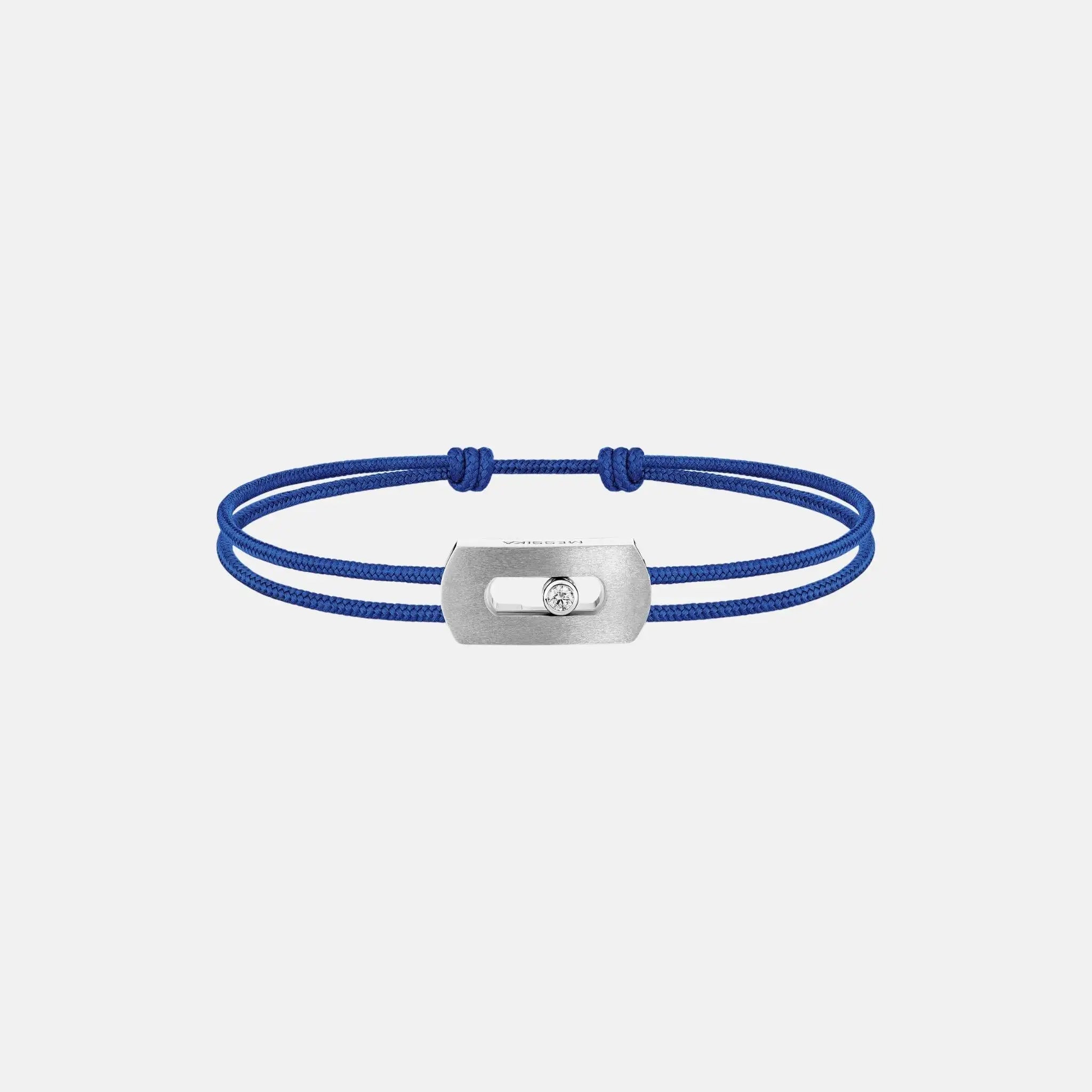Move Titanium Natural Cord Diamond Bracelet