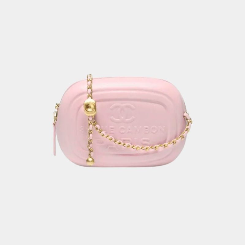 Mini Camera Case, Cruise 2024/25, Light Pink, Front View