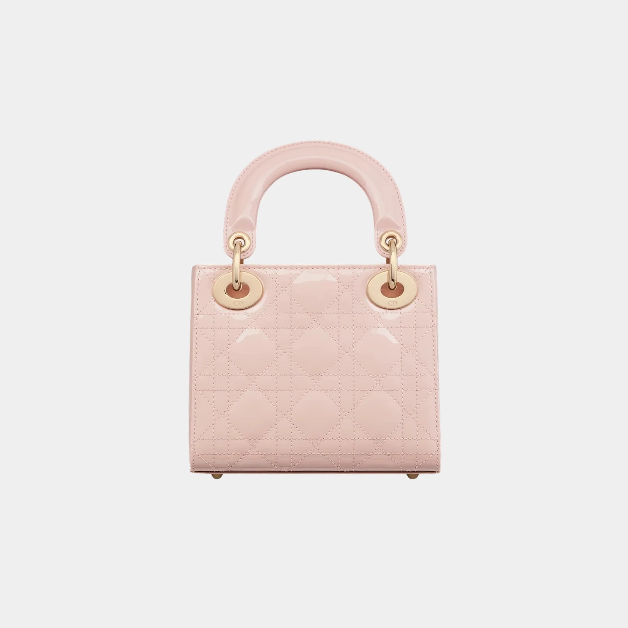 Mini Lady Dior Bag Patent Cannage Calfskin