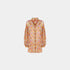 Missoni Oversized Shirt In Printed Cotton And Silk Blend, Front