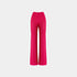 Missoni Tonal Chevron Pattern Straight Trousers, Magenta Red, Front