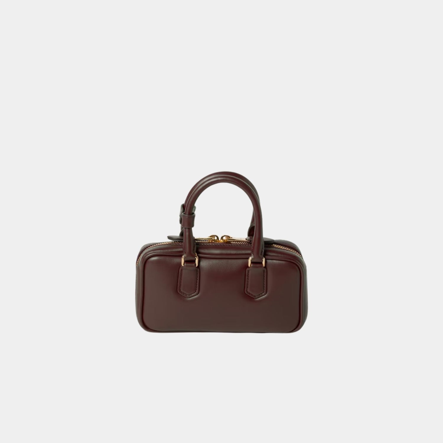 Miu Miu Arcadie Leather Mini Bag, Briarwood, Back