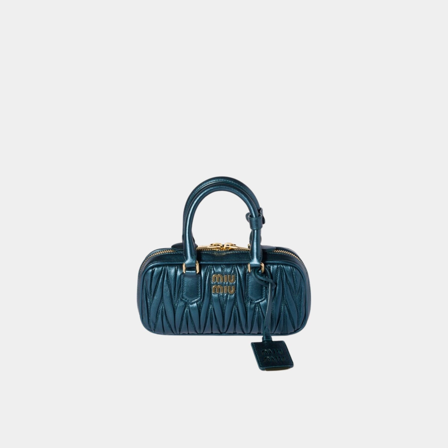 Miu Miu Arcadie Matelasse Nappa Leather Mini Bag – SANDS