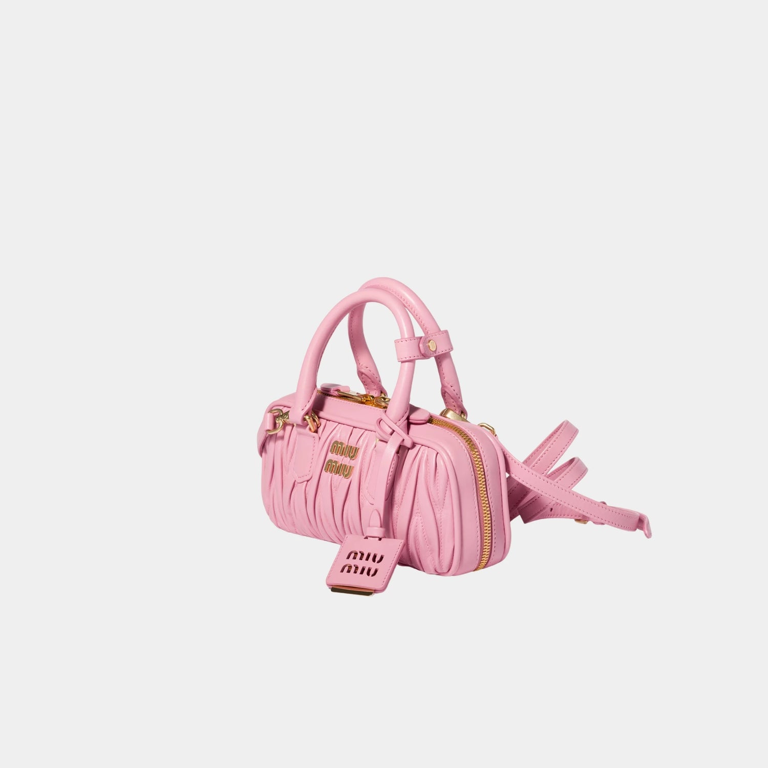 Miu Miu Arcadie Matelasse Nappa Leather Mini Bag – SANDS