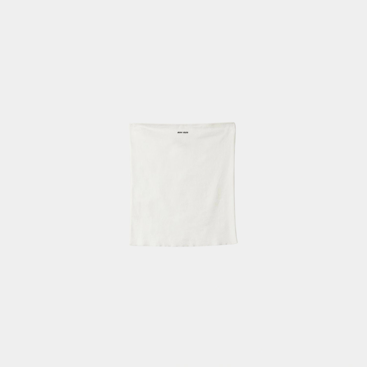 Cotton Knit Tube Top