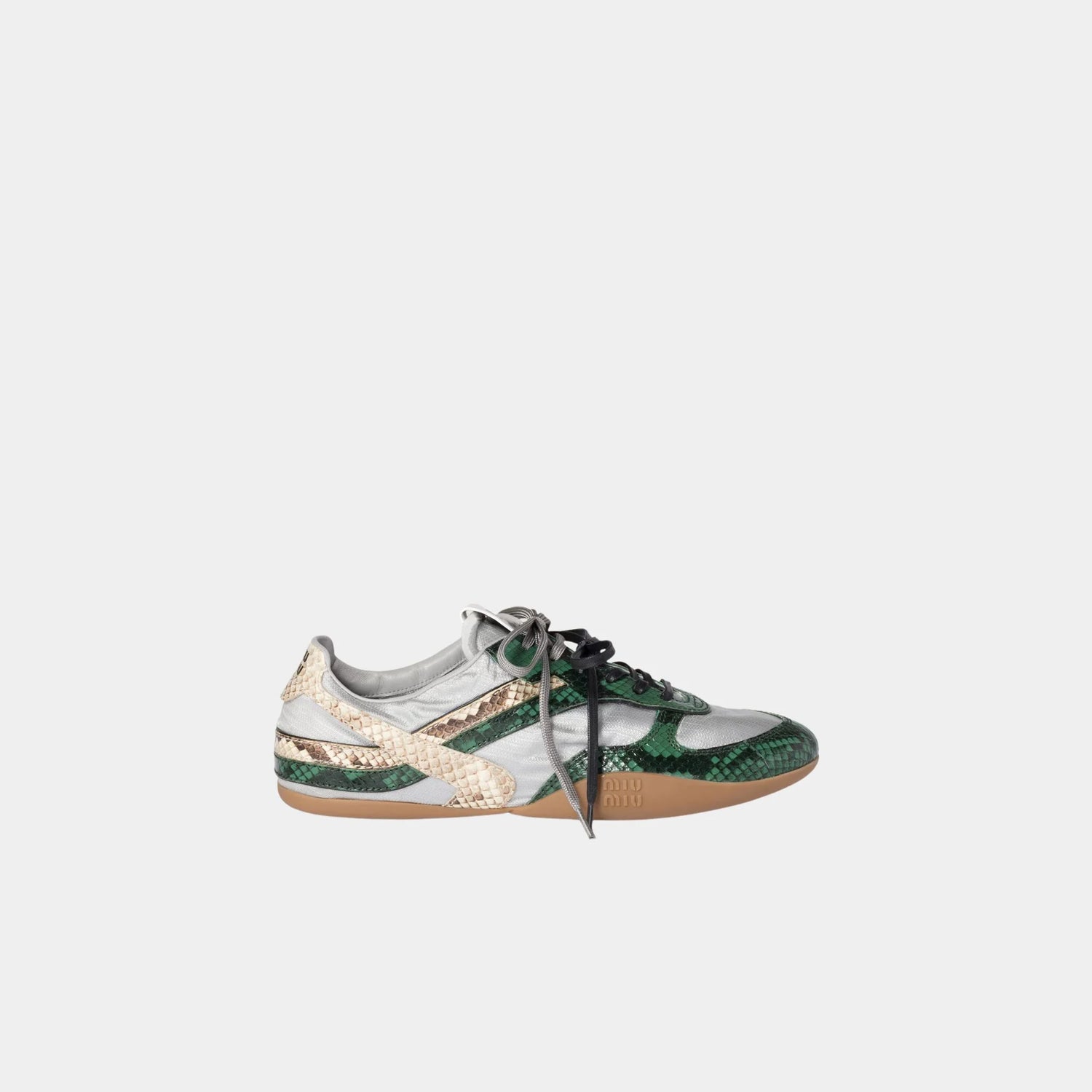 Gymnasium Technical Fabric and Python-print Ayers Sneakers