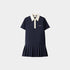 Miu Miu Kid Mohair Mini Dress Navy, Front