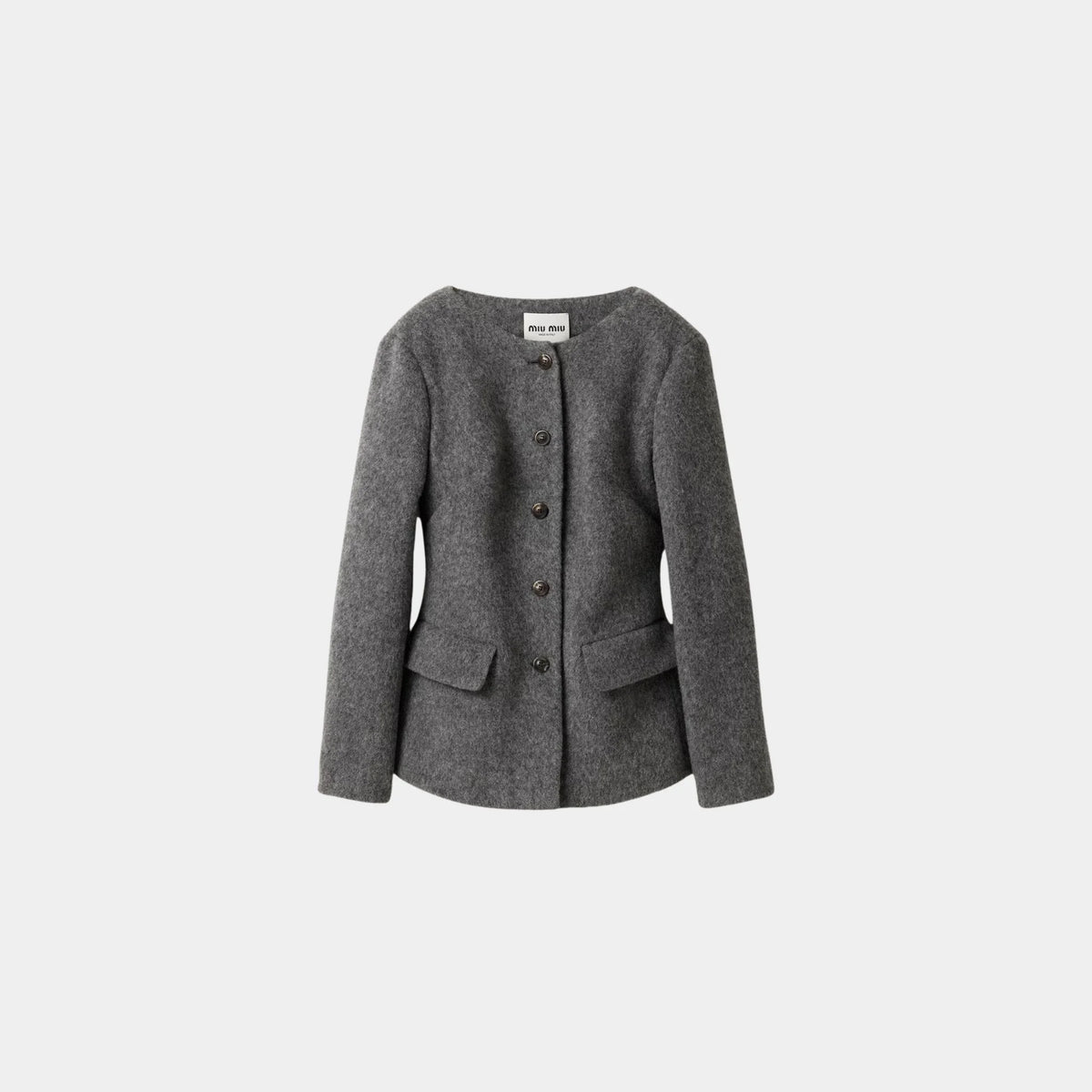 Light Shetland Wool Jacket