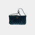 Miu Miu Matelasse Nappa Leather Mini Pouch, Ocean Blue, Mordore, Front