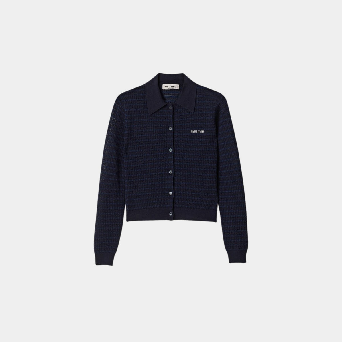 Openwork Cashmere Cardigan