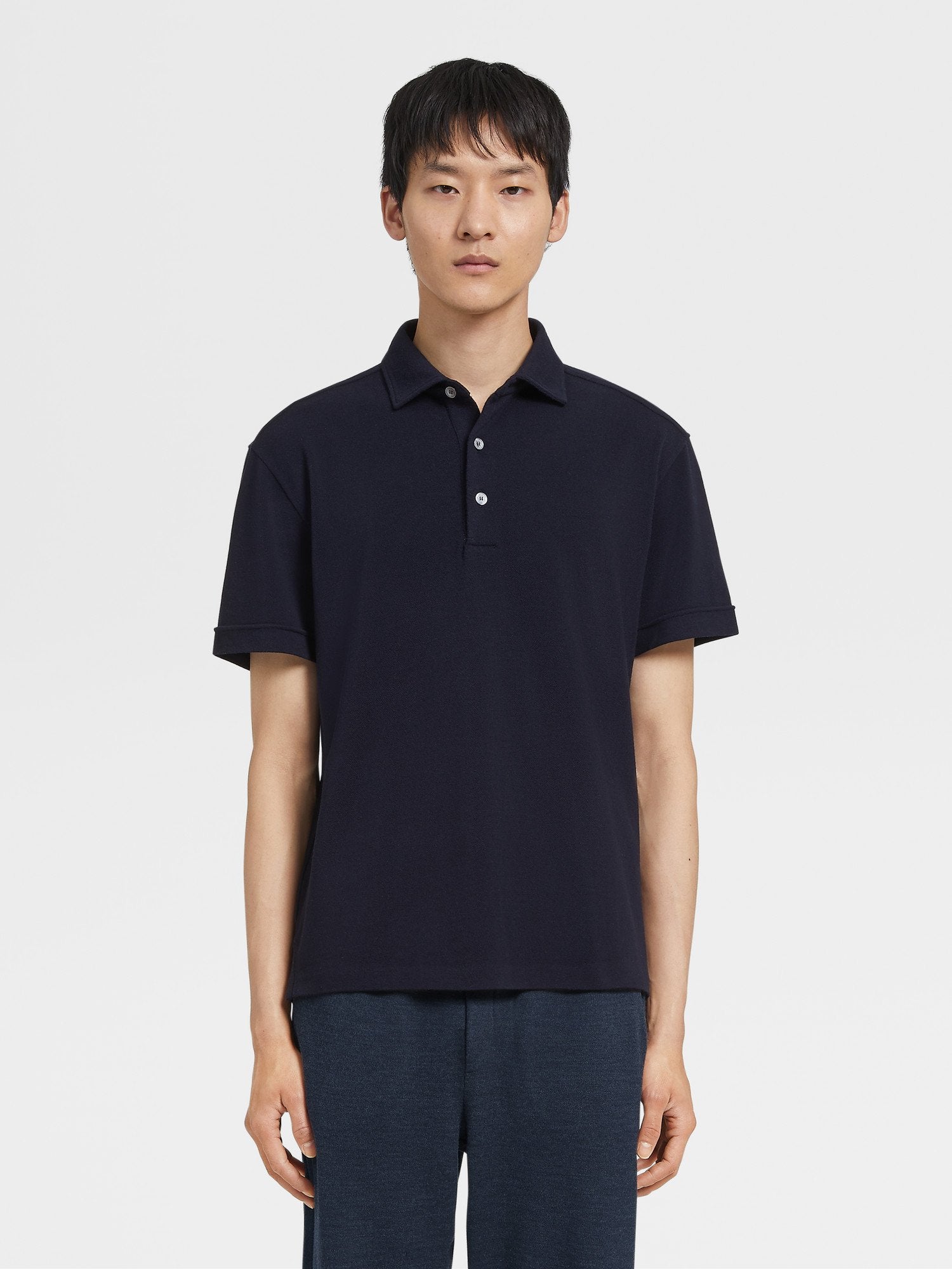 12MILMIL12 WOOL POLO SHIRT