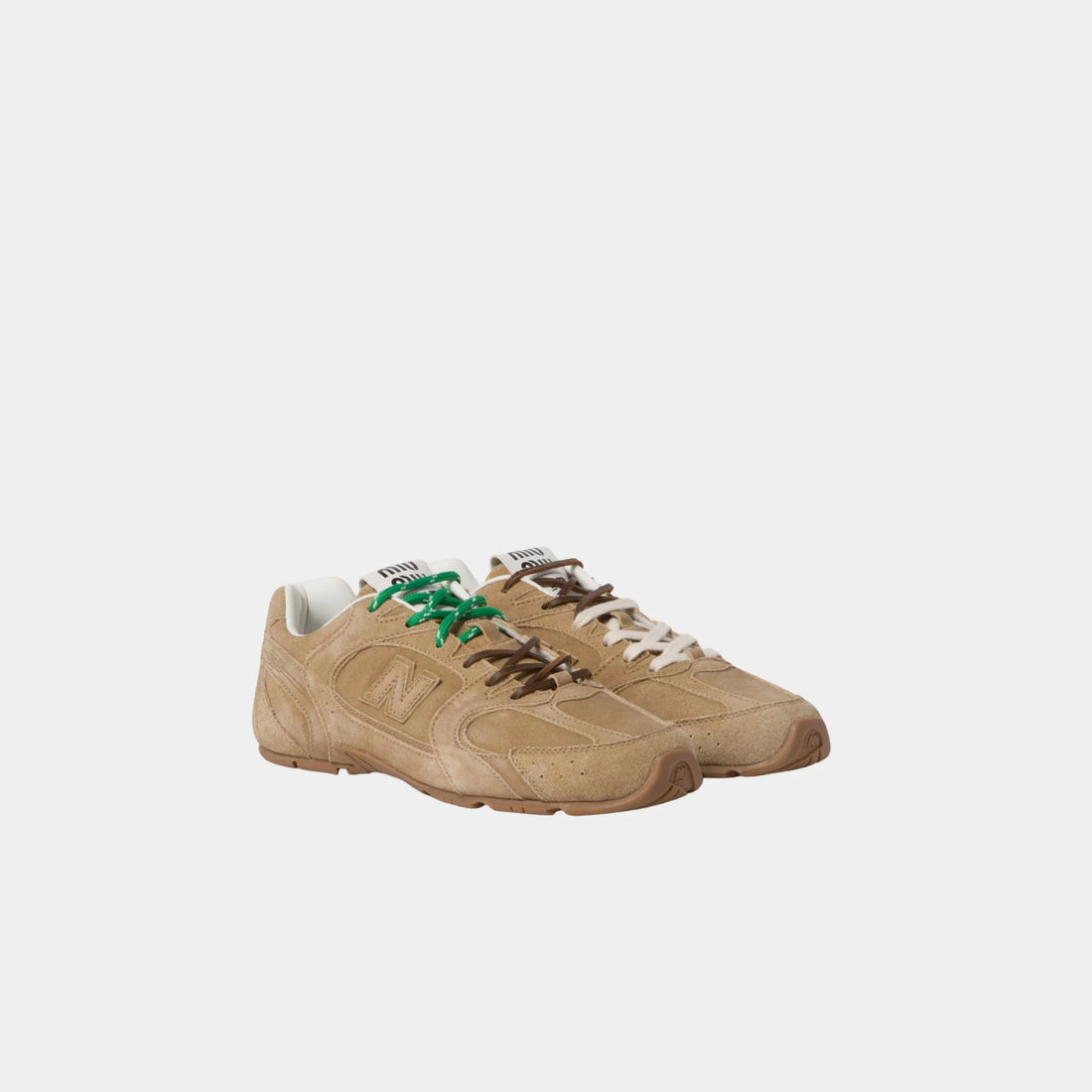 New Balance X Miu Miu 530 SL Suede Sneakers