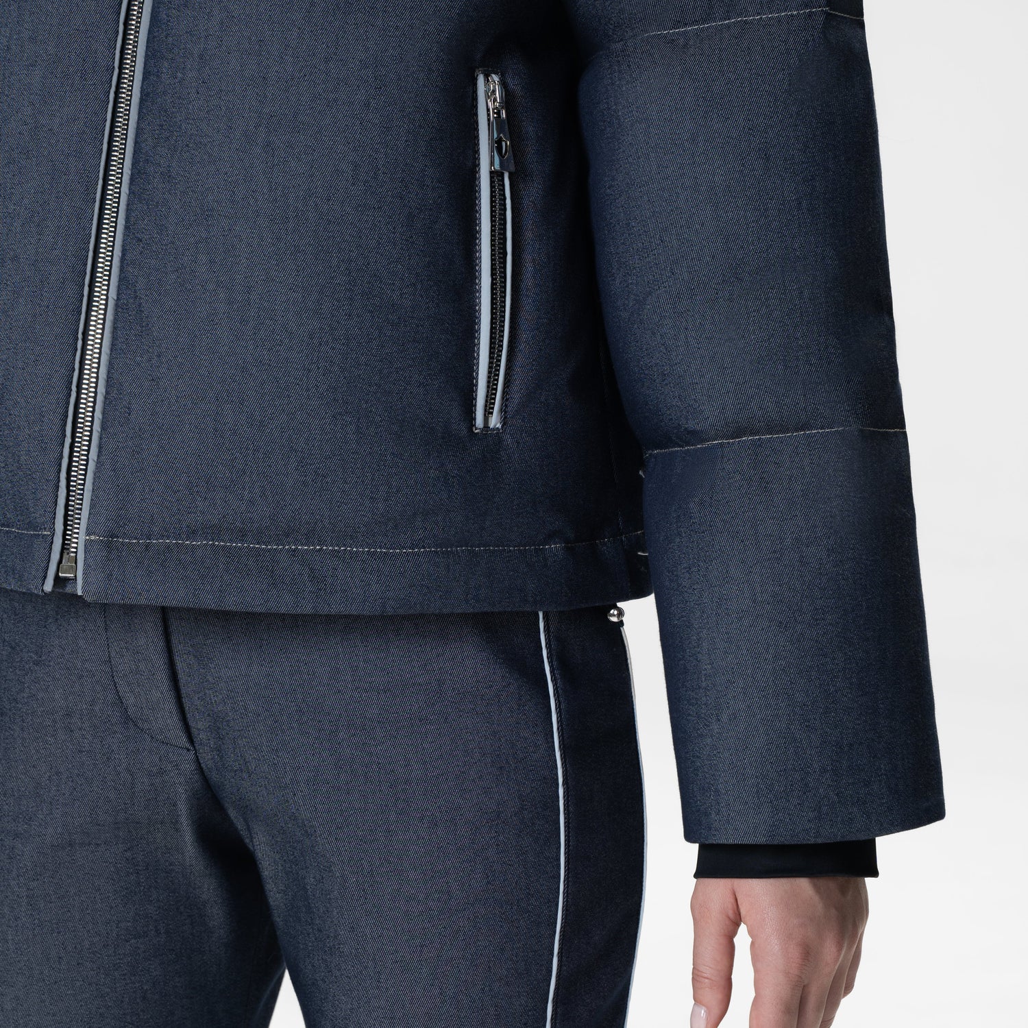 Alberta Denim Ski Jacket