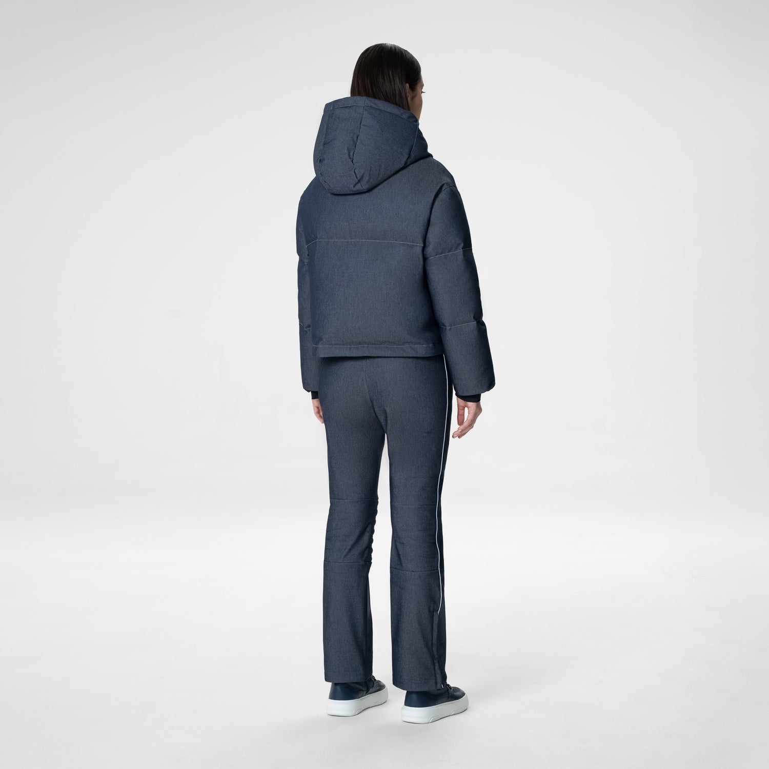 Ogier Argentiere Denim Ski Pants, Model Back 