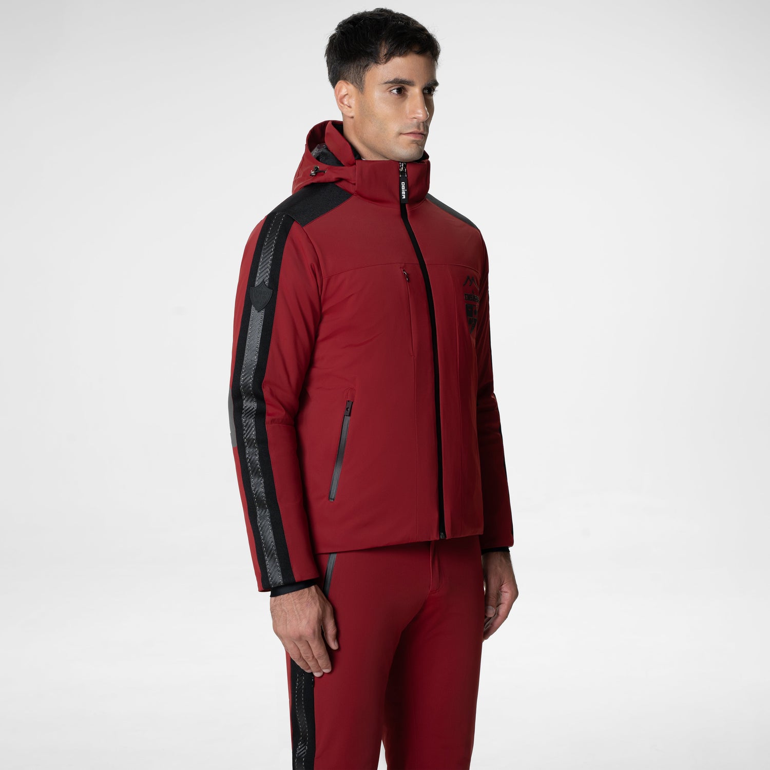 Ogier Cervinia Ski Jacket, Carmin