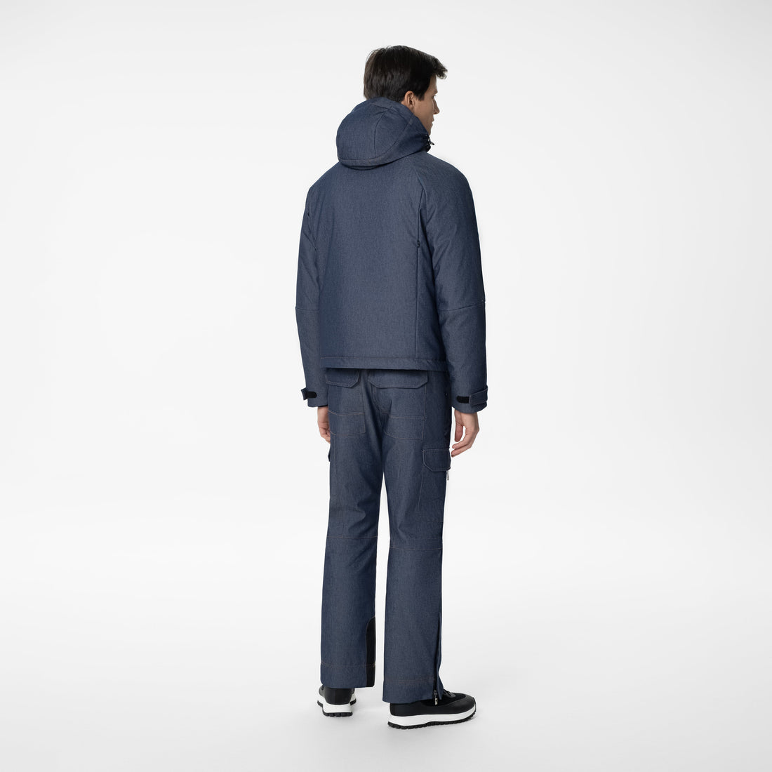 Tokyo Denim Ski Jacket back model