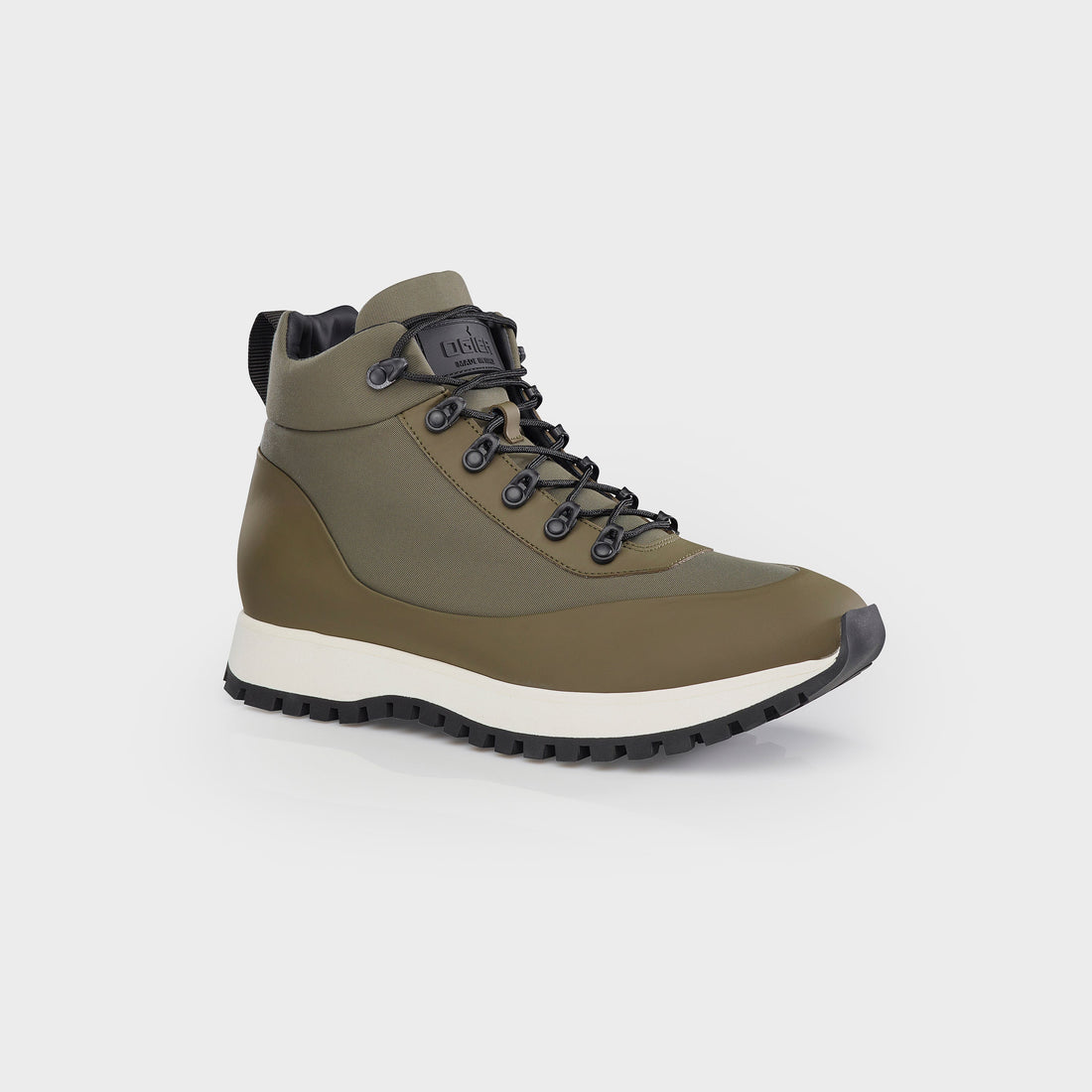 Ogier Toronto Sneakers, Olive Green , Side