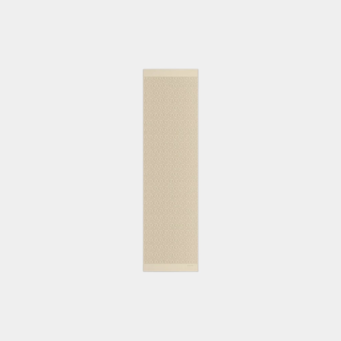 Dior Or Miss Dior Allover Stole Pale Gold-Tone Silk Metallic Thread, Front