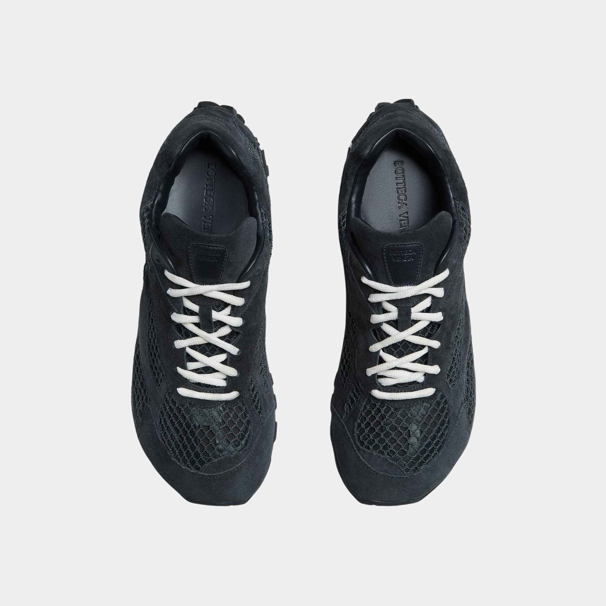 Orbit Runner Sneaker Suede and Technical Mesh Men